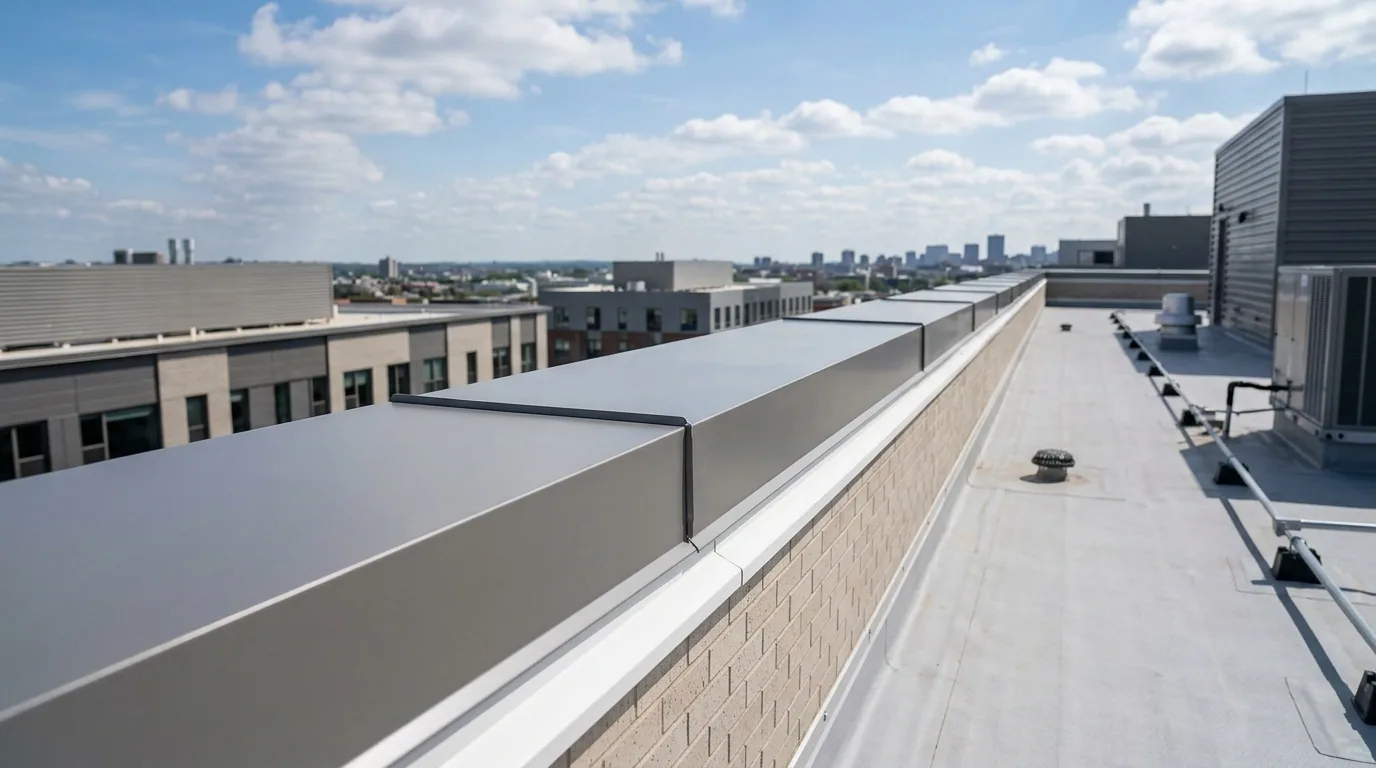 edge metal and coping